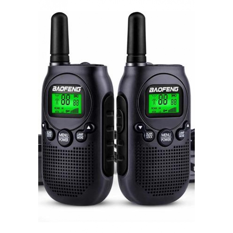 2 Handy Walkie Talkie Baofeng T6 20 Millas+auric.m/libres !