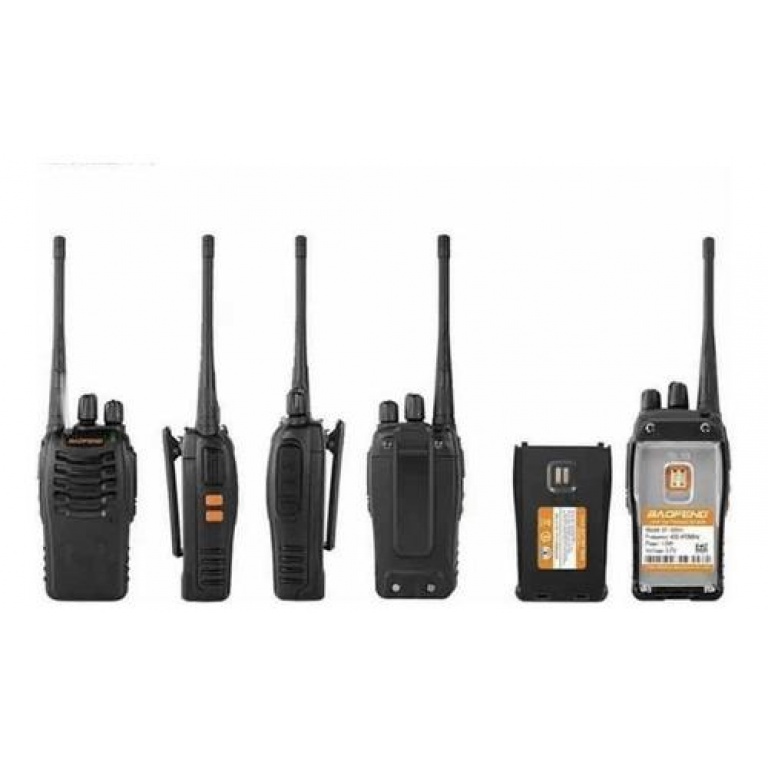 4 Handys Baofeng Bf888h Alta Potencia Y Configurados